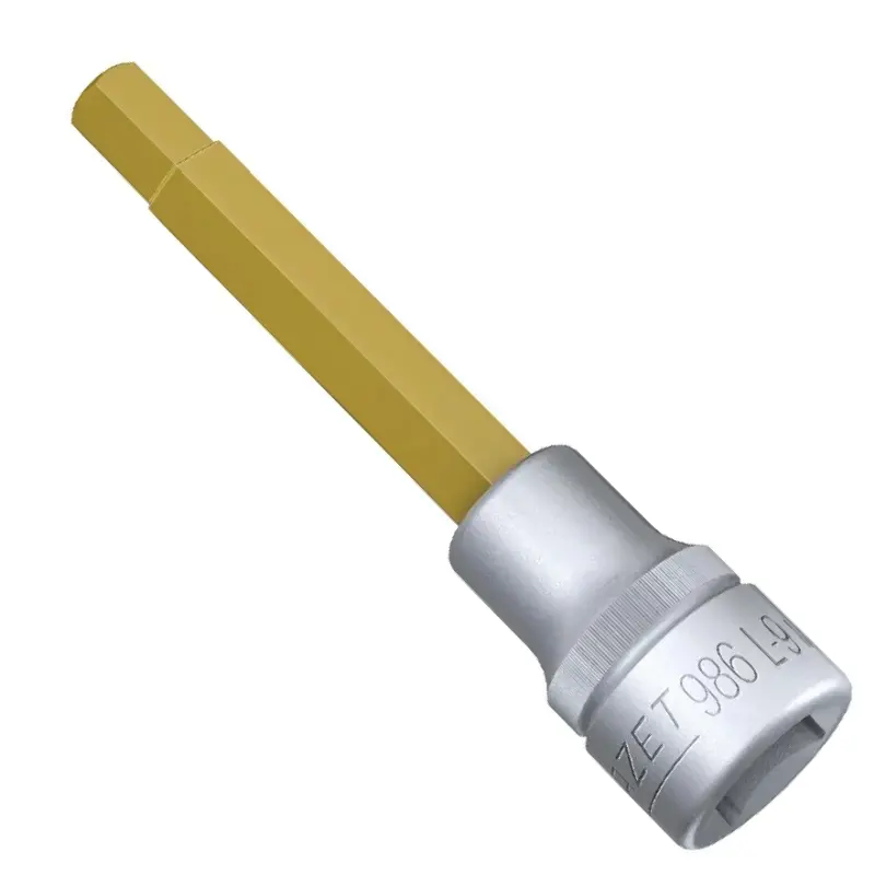 Zástrčná bitová hlavica 1/2" 6hran 9 x 100 mm Hazet 986L-9 (EDE61310091)
