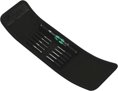 Wera 135938 Držiak a výmenné čepele 4 mm Kraftform Kompakt Micro-Set/11SB (Sada 11 dielov) (W05135938001)