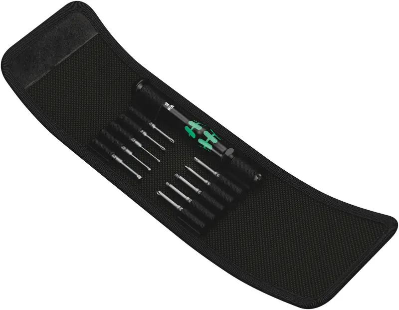 Wera 135938 Držiak a výmenné čepele 4 mm Kraftform Kompakt Micro-Set/11SB (Sada 11 dielov) (W05135938001)