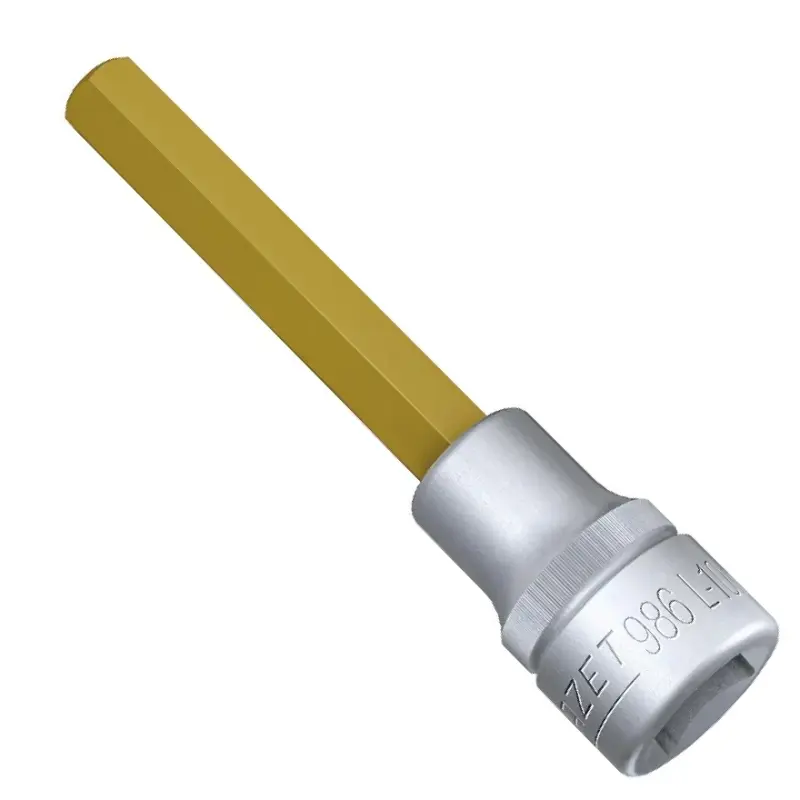 Zástrčná bitová hlavica 1/2" 6hran 10 x 100 mm Hazet 986L-10 (EDE61310100)