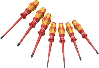 Wera 135961 Súprava elektrikárskych skrutkovačov Kraftform Plus 160 iSS/7 VDE. Séria 100 (W05135961001)