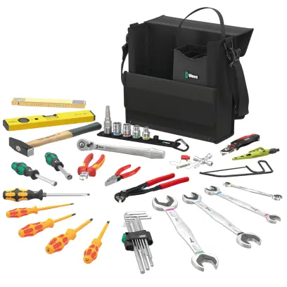 Wera 136071 Náradie Wera 2go SHK 1 pre sanitárnu, vykurovaciu a klimatizačnú techniku (Sada 36 dielov) (W05136071001)
