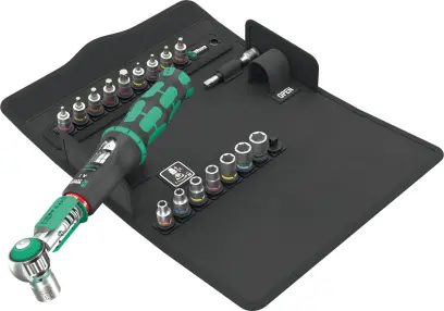 Wera 136073 Momentový kľúč Safe-Torque A 1 SHK Set 1, štvorhran 1/4", 2 ÷ 12 Nm (Sada 20 dielov) (W05136073001)