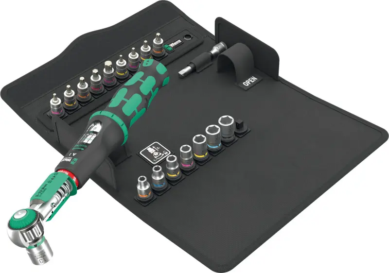 Wera 136073 Momentový kľúč Safe-Torque A 1 SHK Set 1, štvorhran 1/4", 2 ÷ 12 Nm (Sada 20 dielov) (W05136073001)