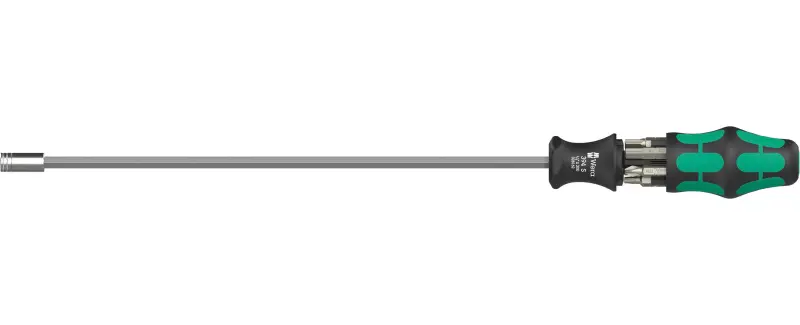 Wera 136075 Držiak bitov 300 mm Kraftform Kompakt 27 XL SHK 1 vrátane bitov (Sada 7 dielov) (W05136075001)