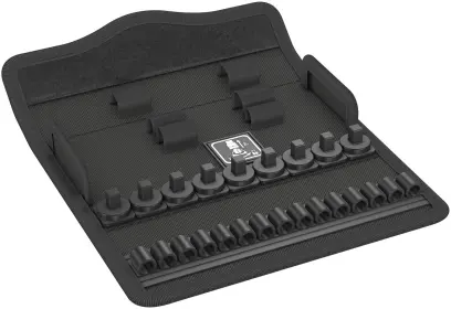 Wera 136542 Textilné puzdro Zyklop Metal Push 1/4", typ 9496, prázdne, 180 x 70 x 25 mm (W05136542001)