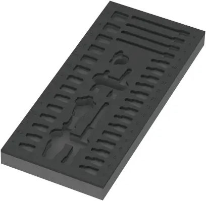 Wera 137320 Náraďový modul - penová vložka 9820 pre set račňovej sady 8000 A Zyklop 1/4". Bez náradia (W05137320001)