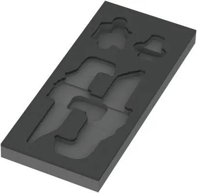 Wera 137340 Náraďový modul - penová vložka 9840 pre zástrčné kľúče Set 1 typ 9740. Bez náradia (W05137340001)