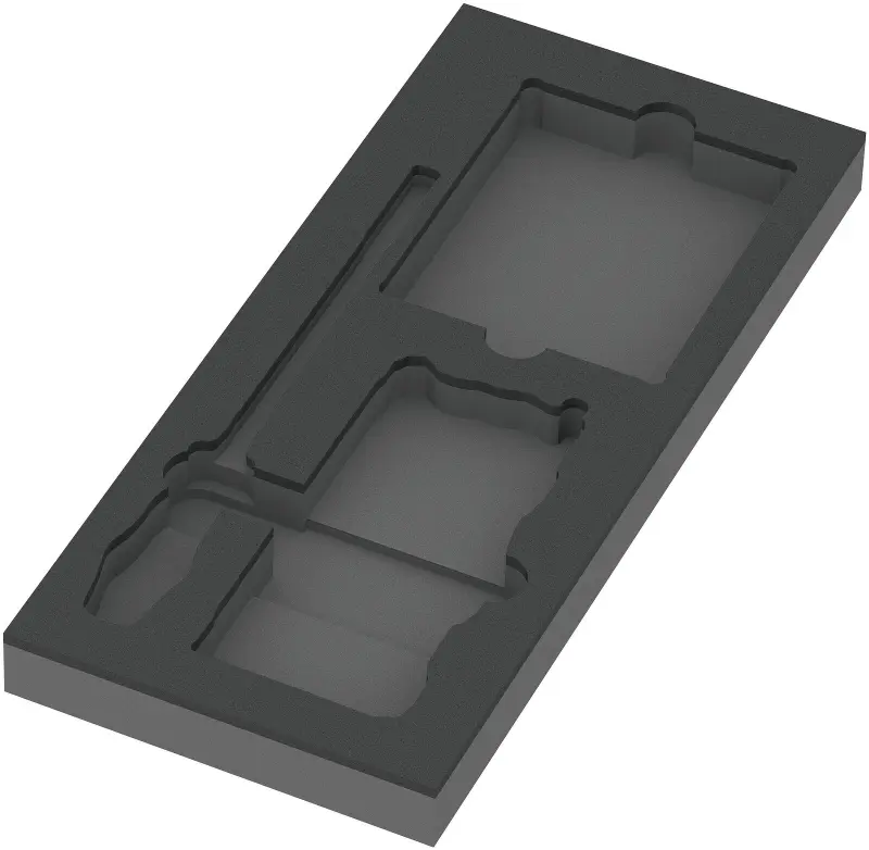 Wera 137350 Náraďový modul - penová vložka 9850 pre skrutkovacie bity Set 1 typ 9750. Bez náradia (W05137350001)