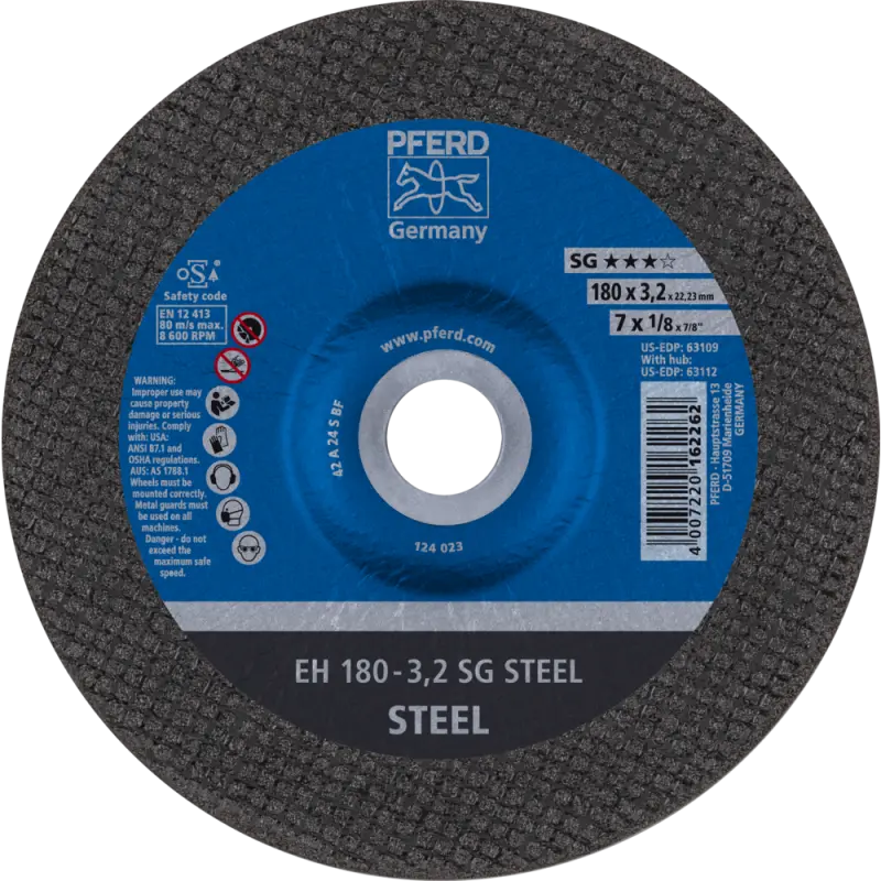 EH 178-3,2 A24 S SG/22,2  KOTOUČ ŘEZNÝ A S SG-ELAS (PF4007220162262)