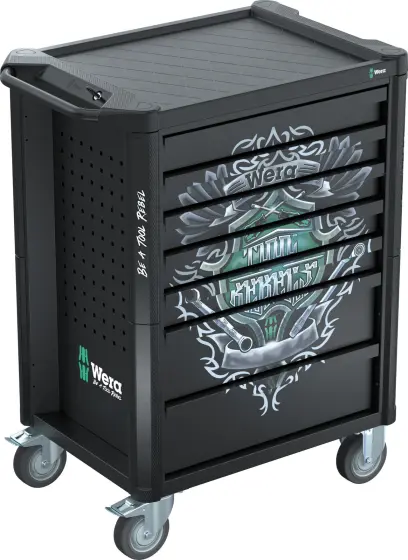 Wera 150130 nový Dielenský vozík 1 Tool Rebel typ 9700 (94 dielov) (W05150130001)