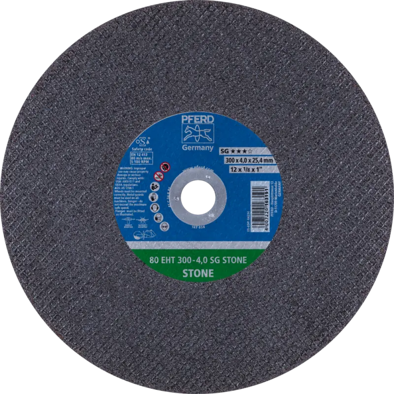 80EHT300-4,0 C24 R SG/25,4  KOTOUČ ŘEZNÝ C R SG-EL (PF4007220163191)