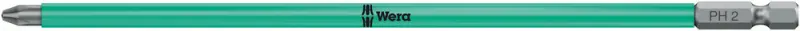 Wera 203914 Šroubovací bit 1/4" Hex PH 2 x 200 mm, typ 853/4 ACR® SL s pouzdrem, magnetizovaný (W05203914001)