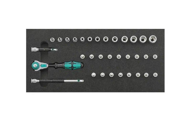 Modul pre nástroje 1/3: Gola sada 1/4" Zyklop - prázdny (EDE61750180)