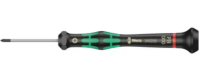 Wera 345290 Skrutkovač krížový PH 000x40 mm na použitie v elektronike Kraftform Micro typ 2050 (W05345290001)