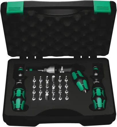 Wera 350451 Súprava momentových skrutkovačov Kraftform 7445/46/47 (2,5-55,0 lbs.in.) (W05350451001)