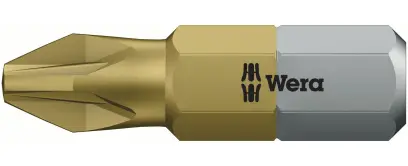 Wera 480222 Skrutkovací bit 1/4" PZ 2 typ 855/1 TiN (W05480222001)