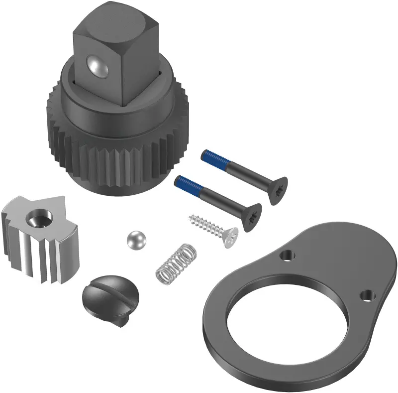 Wera 547619 Súprava na opravu račien pre momentový kľúč typ 9925, Click-Torque E 1 Push R/L (W05547619001)