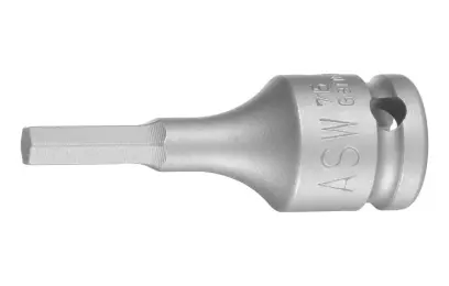 Za tepla kovaný Adaptér-bit 3/8" vnútorný 6-hran 6mm ASW (EDE61794060)