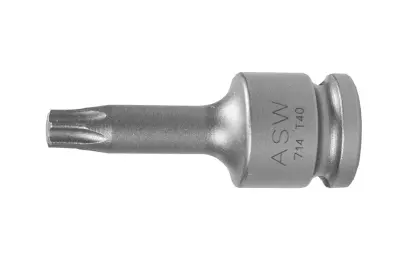 Za tepla kovaný Adaptér-bit 3/8" T40 ASW