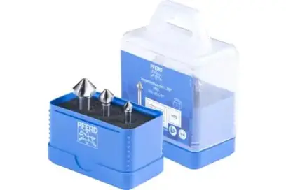 Kužeľové a odihlovacie záhlbníky 90° pr. 6,3 ÷ 16,5 mm Pferd SET KES HSS DIN 335 C90 ° 3TLG (Sada 3 ks) (PF4007220168523)