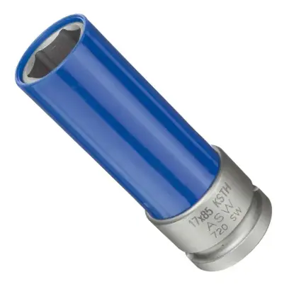 Za tepla kovaný nástrčkový kľúč plastové puzdro 1/2" 17x85mm ASW (EDE61911785)