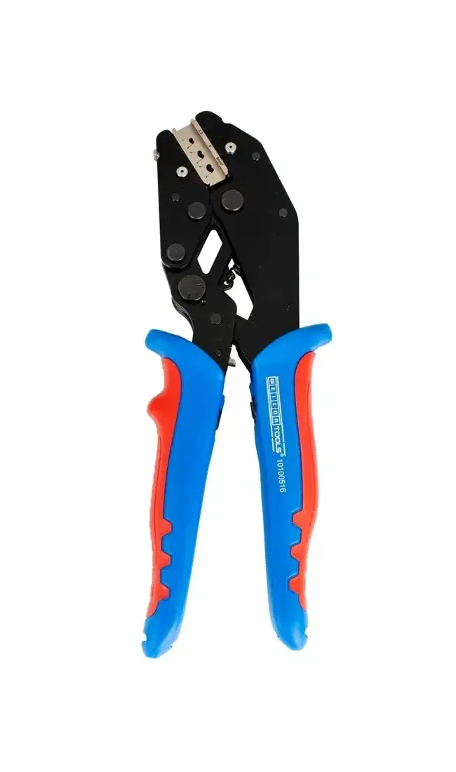 Krimpovacie kliešte 239 mm (0,25 ÷ 6 mm2) Ergo Weicon 10100516 vrátanie 3 modulov (WEI10100516)