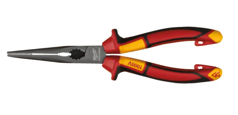 Půlkulaté kleště s břity pro radiotechniku Milwaukee 205 mm - VDE (MI4932464564)