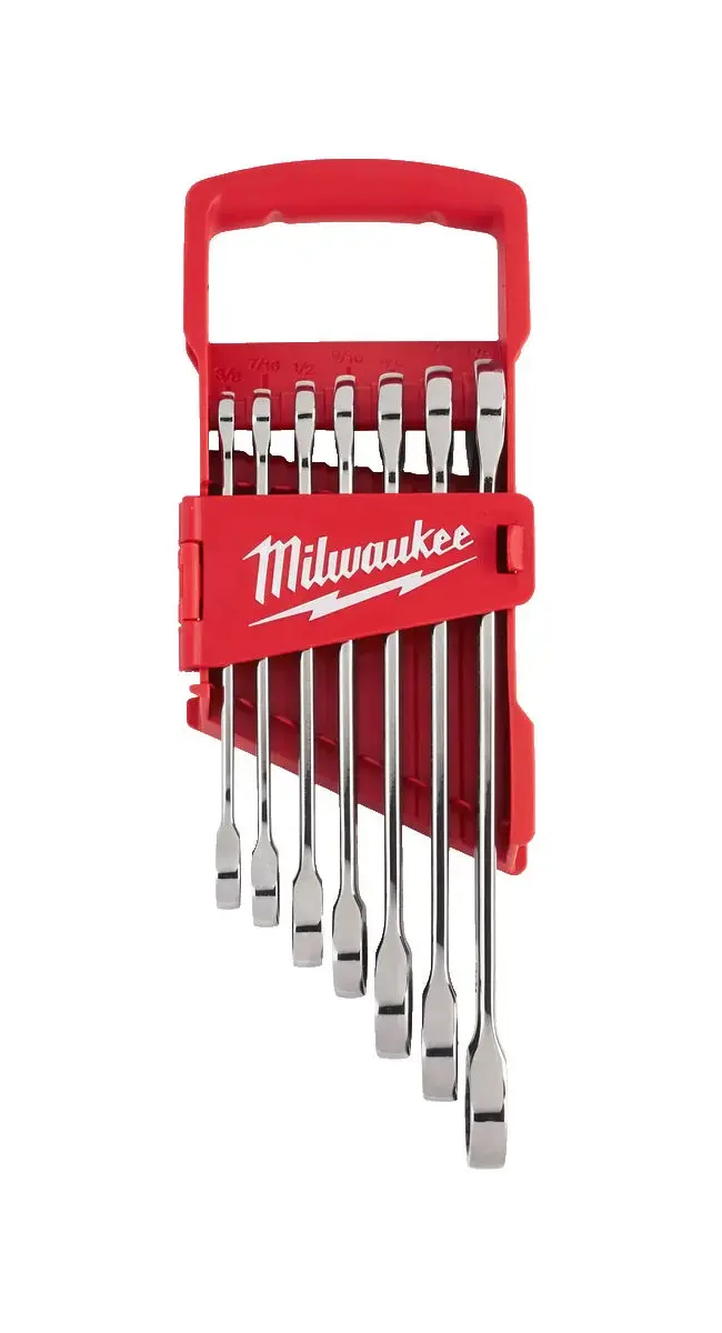 3/8 ÷ 3/4" MAX BITE™ Milwaukee 4932464995 palcové račňové kľúče. 7-dielna sada v zakladači (MI4932464995)