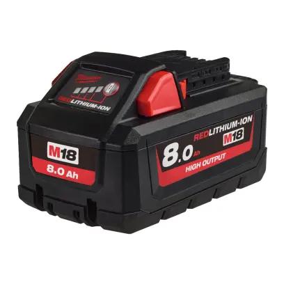 Akumulátor Milwaukee M18 HB8 (18 V / 8,0 Ah), REDLITHIUM High Output, 4932471070