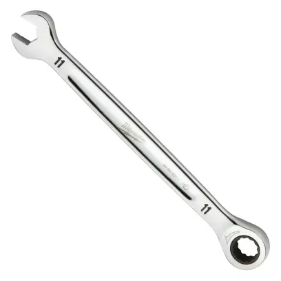 Račňový očkoplochý kľúč Milwaukee 11 mm MAX BITE, rovný, 4932471504