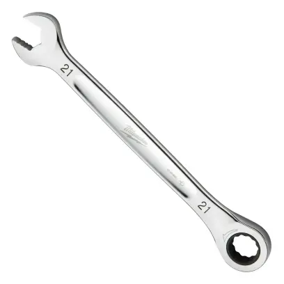 Račňový očkoplochý kľúč Milwaukee 21 mm MAX BITE, rovný, 4932471514