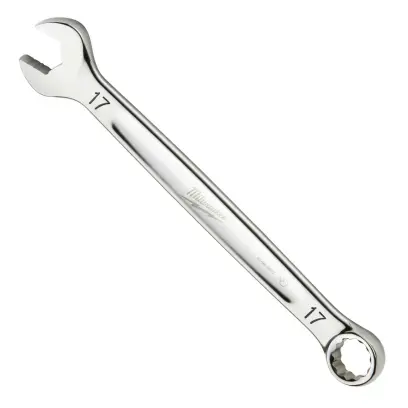 Očkoplochý kľúč Milwaukee 17 mm MAX BITE, vyhnutý 15 °, 4932471525