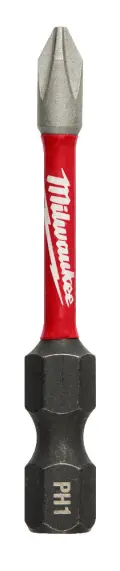 Šroubovací bit 1/4 Milwaukee Shockwave Phillips PH 1 x 50 mm - 1 ks (MI4932471564)