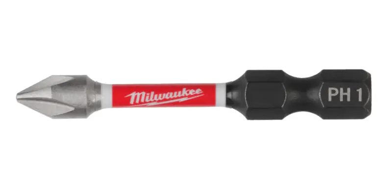 Šroubovací bit 1/4 Milwaukee Shockwave Phillips PH 1 x 50 mm - 1 ks (MI4932471564)