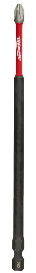 Šroubovací bit 1/4 Milwaukee Shockwave Phillips PH 2 x 150 mm - 1 ks (MI4932471565)