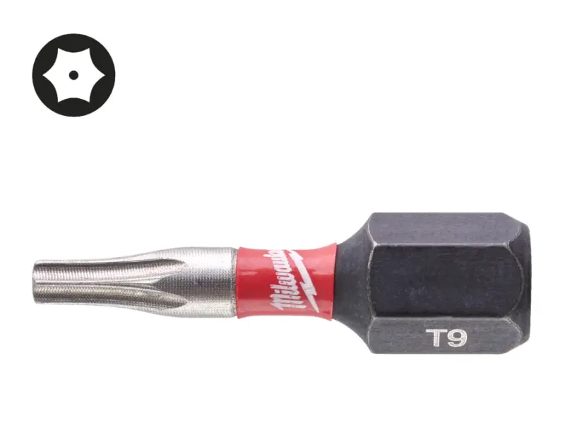 Šroubovací bity 1/4" Milwaukee 4932471579 Shockwave Impact Duty TX 9 BO - 2 ks (MI4932471579)