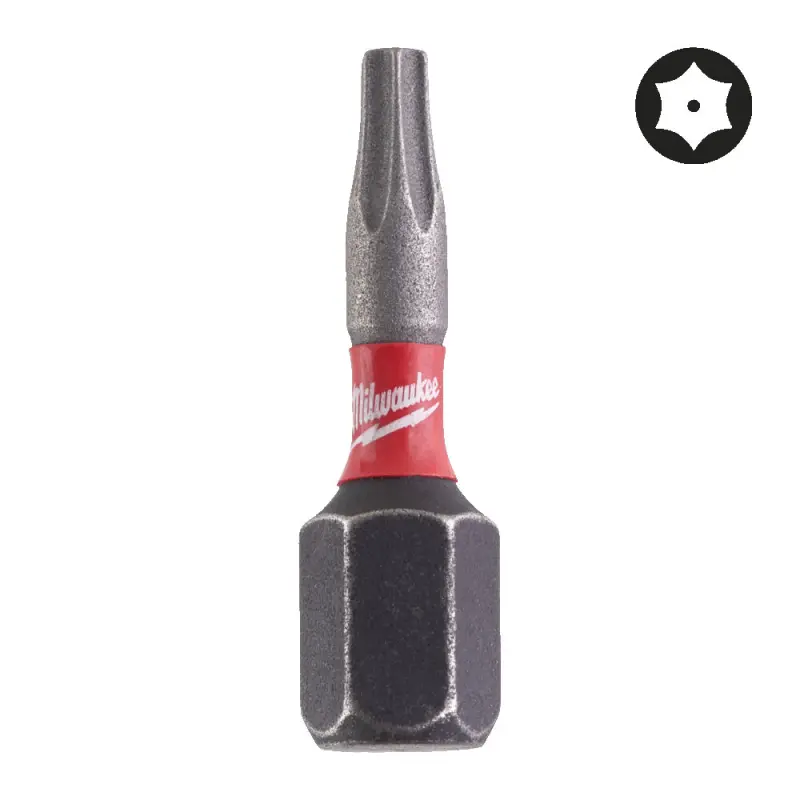 Šroubovací bity 1/4" Milwaukee 4932471580 Shockwave Impact Duty TX 10 BO - 2 ks (MI4932471580)