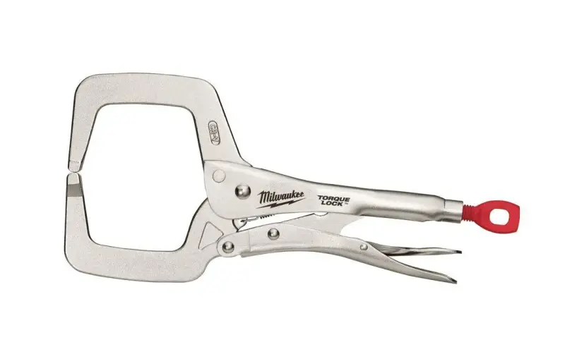 Samosvorné upínacie kliešte 280 mm Milwaukee Torque Lock™ - tvar "C" a pravidelné podložky (MI4932471728)