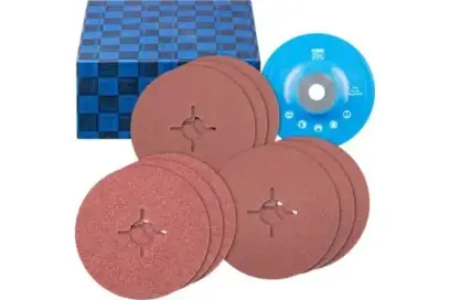 Fíbrové brúsne kotúče COMBICLICK® Pferd SET FS 125-22 UNIVERSAL (Sada 10 dielov) (PF4007220231579)