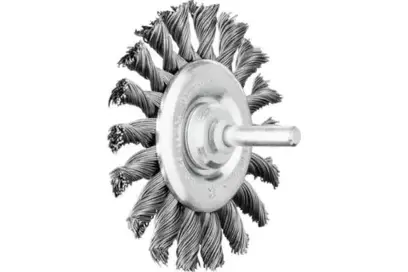 Kotúčová kefa pr. 76 mm Pferd POS RBG 7006/6 ST 0,50 - splietaný drôt (PF4007220233948)