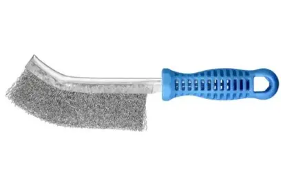 Ručná kefa s plastovou rukoväťou Pferd HBG 10 INOX 0,30 - zahnuté prevedenie (PF4007220233986)