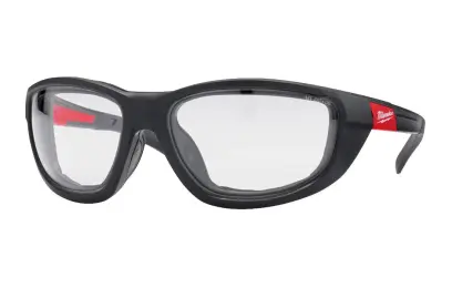 Výkoné ochranné okuliare Milwaukee Premium s tesnením - číre (MI4932471885)