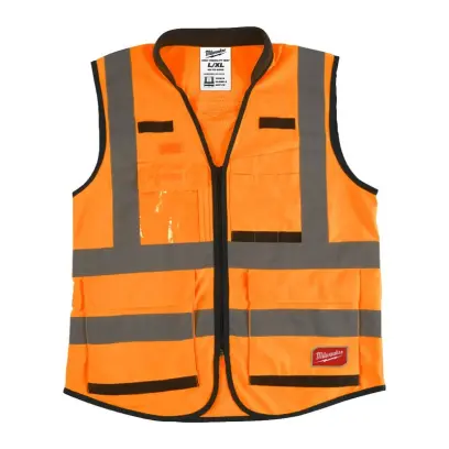 Výstražná vesta s vysokou viditelností Premium ora (MI4932471900)
