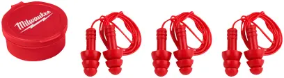 Chrániče sluchu Milwaukee 4932471904 Zátkové se šňůrkou (3 páry) (MI4932471904)