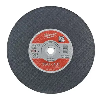 Kotúč tenký na kov Milwaukee PRO+ SCS 41 / 350 x 4.0 x 25.4 mm, 4932471989 (MI4932471989)
