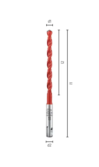 Viacúčelový vrták pr. 8 x 210 mm Alpen Profi Multicut SDS-plus (ALPEN0052900800100)