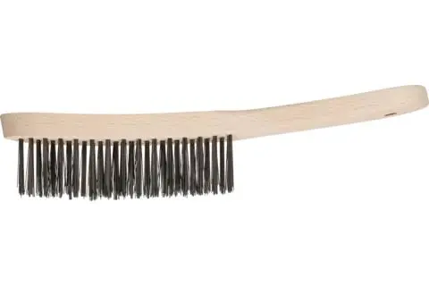 Ruční kartáč s dřevěnou rukojetí Pferd HBF 30 ST 0,35 - na koutové svary (PF4007220245194)