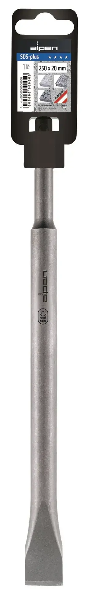 Alpen 981002501 Plochý sekáč 250 mm SDS-plus (ALPEN0098100250100)
