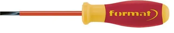 VDE šroubovák plochý 4x0, 8x100mm FORMAT